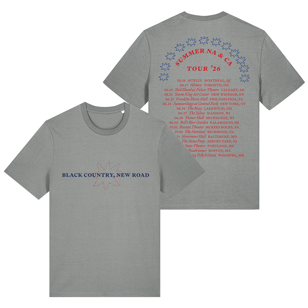 US & Canada Spring 2026 Tour T-Shirt (Grey)